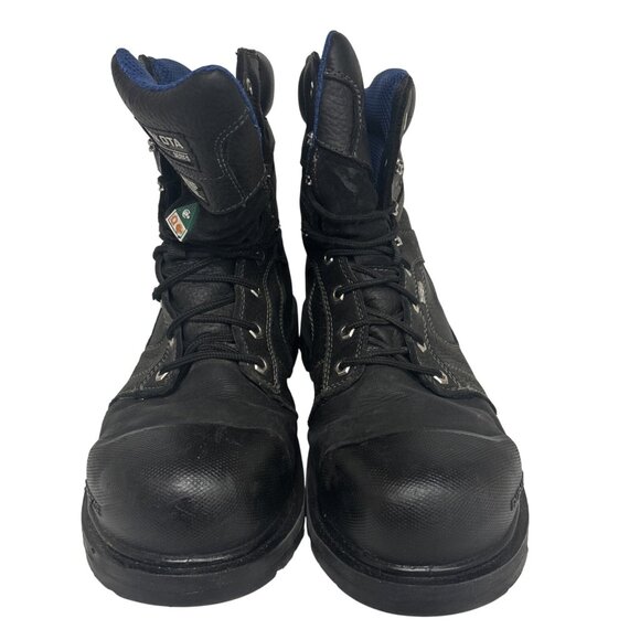 DAKOTA Men's 557 8" Steel Toe HD3 Vibram Work Boots Black Size 13M - Picture 6 of 8